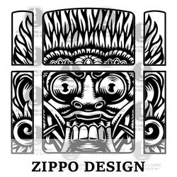 engraving laser zippo design