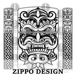 engraving laser zippo design