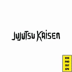 jujutsu kaisen svg digital download | japanese svg | | anime silhouette svg | anime character | kawaii svg