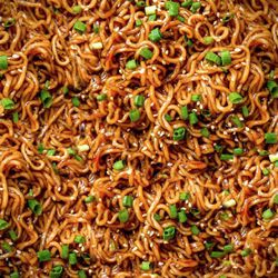 ramen noodles 23 seamless tileable repeating pattern