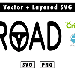 road svg and png files for cricut machine , anime svg , manga svg , goku svg