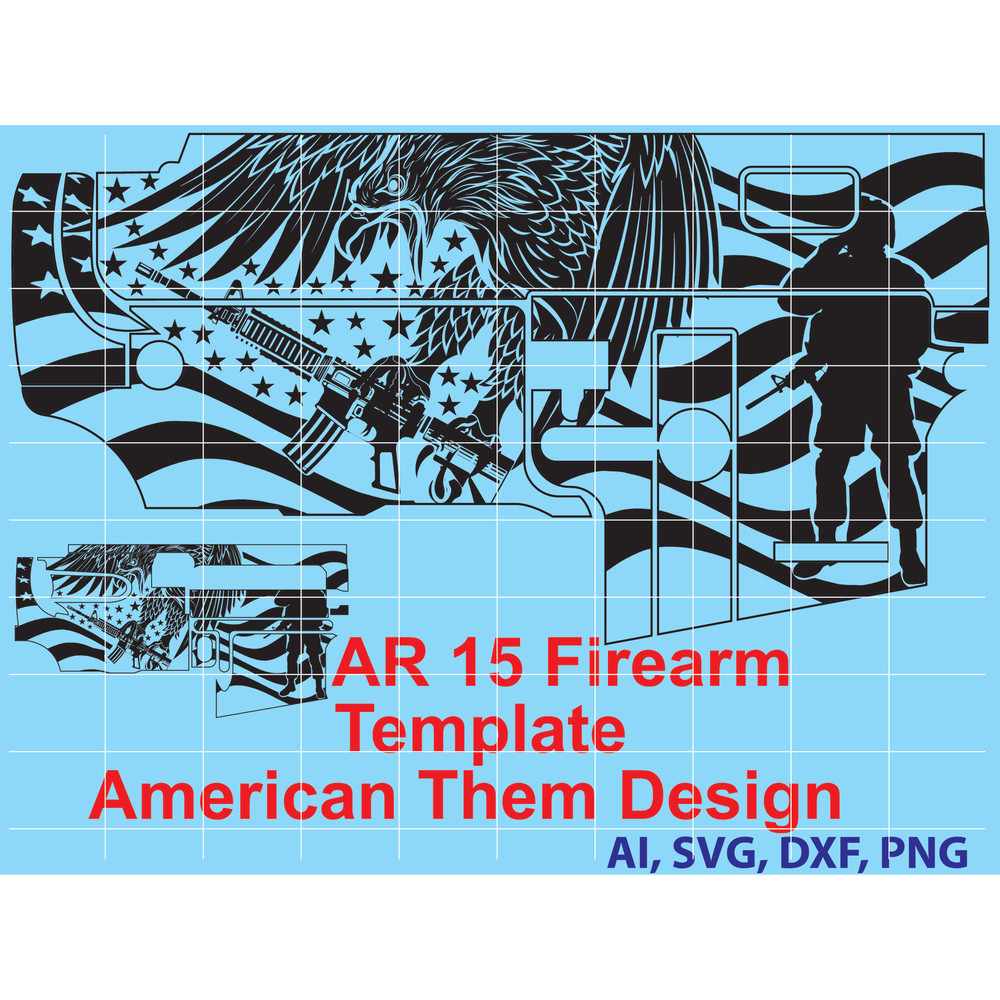 AR 15 Firearm Template American Them Design .jpg