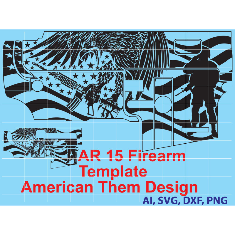 AR 15 Firearm Template American Them Design .jpg