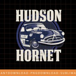 disney pixar cars hudson hornet badge graphic t-shirt png, sublimate, digital print