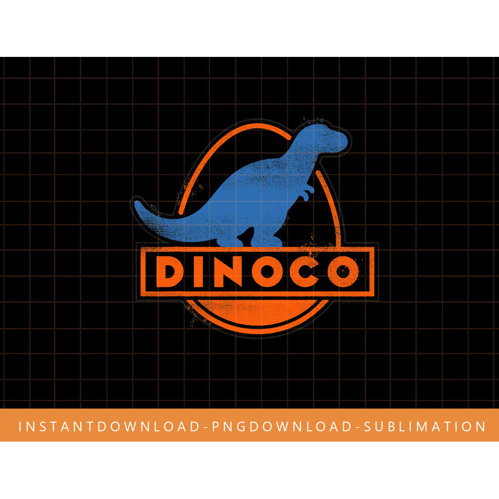 Disney Pixar Cars Iconic DINOCO Gas Station Logo T-Shirt png, sublimate, digital print.jpg