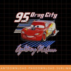 disney pixar cars lightning mcqueen drag city png, sublimate, digital print