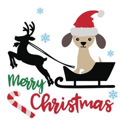 merry christmas dog christmas, christmas svg, christmas svg, silhouette svg fies
