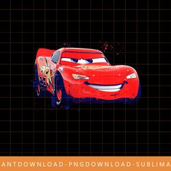 disney pixar cars lightning mcqueen paint drifting t-shirt png, sublimate, digital print