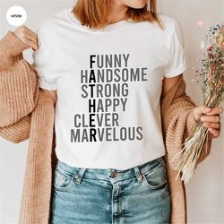 cool dad t-shirts, first fathers day gifts, gift from kids, happy fathers day shirts, new dad graphic tees, gift for dad