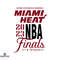 Miami Heat Nike 2023 NBA Finals SVG Graphic Design Files