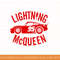 Disney Pixar Cars Lightning McQueen Profile Vintage T-Shirt png, sublimate, digital print.jpg