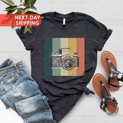 Vintage Photography Tee, Photography Shirt, Camera Shirt, Retro Camera Shirt, Photography Dad Tee, Photography Lover Shi
