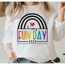 happy field day 2022 svg, field day rainbow svg, school field day svg, field day shirt svg, school fun day svg, png cric