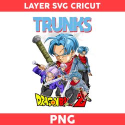 Trunks Png, Trunks Super Saiyan Png, Super Saiyan Png, Dragon Ball Z Png, Cartoon Png - Digital File