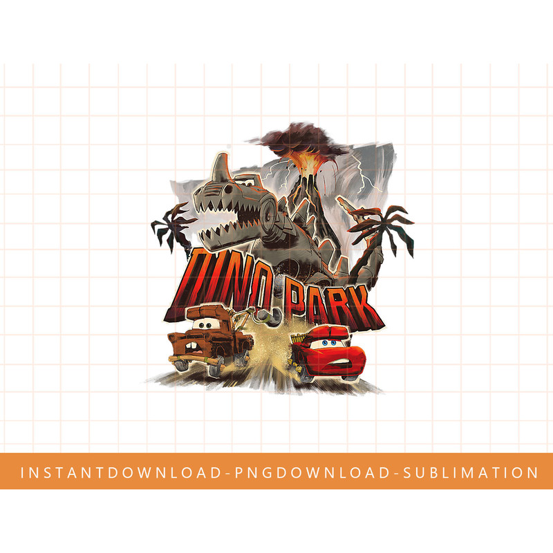 Disney Pixar Cars on the Road Mater and Lightning McQueen png, sublimate, digital print.jpg