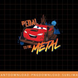 disney pixar cars on the road pedal to the metal png, sublimate, digital print