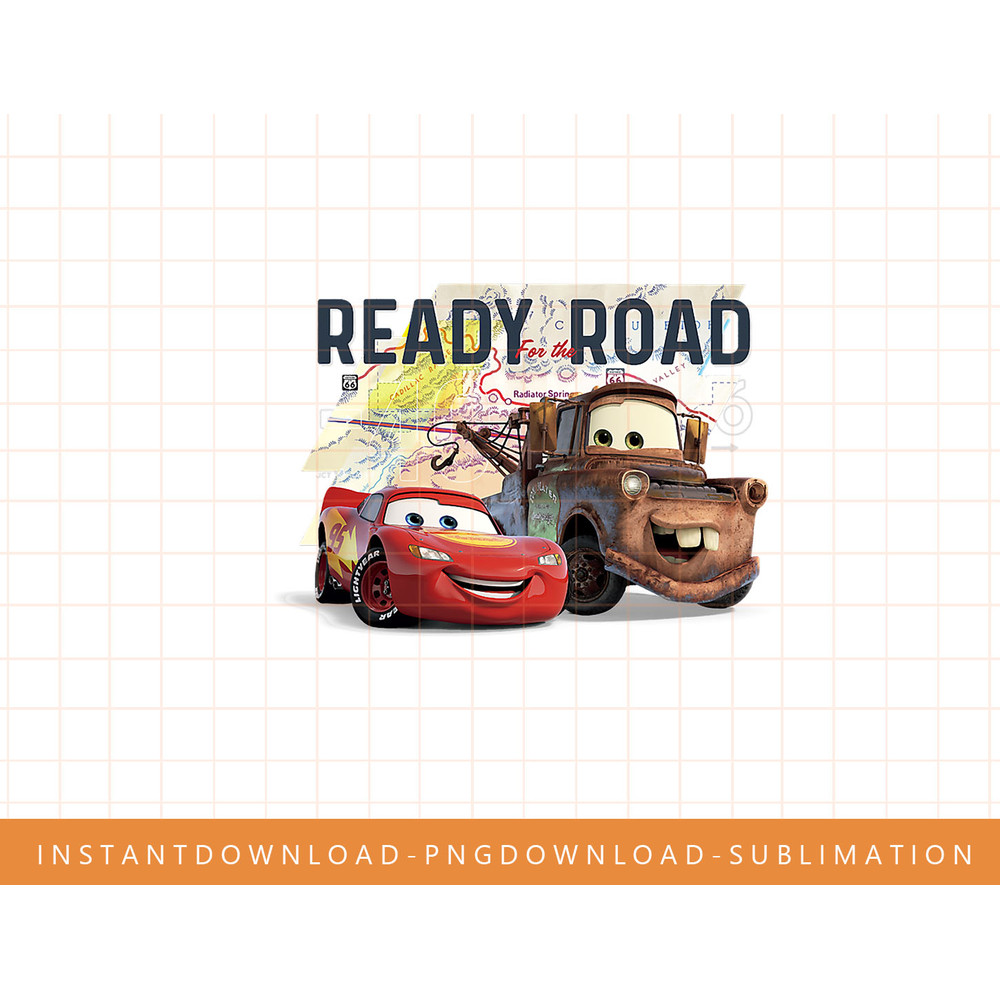 Disney Pixar Cars on the Road Ready Poster png, sublimate, digital print.jpg