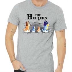 the heelers bluey family shirt, bluey shirt, party bluey shirt, dad birthday shirt, father day shirt, father's bluey shi