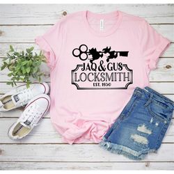 jaq and gus gus locksmith shirt | cinderella shirt | gus gus shirt | cinderella mouse shirt | disney themed shirt