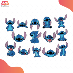 stitch bundle svg, disney svg, stitch svg, kindergarten svg, cute animal svg, animal