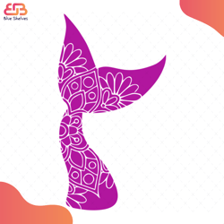 mermaid tail svg, disney svg, little mermaid svg, tail svg, purple tail svg, children