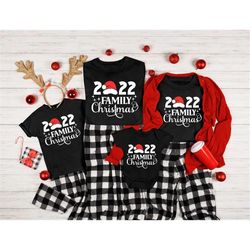 2022 Family Christmas Shirt, Matching Family Christmas Shirt, 2022 Xmas Party Shirt, Christmas Women Shirts, Holiday Gif
