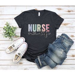 nurse life shirt, nurse shirt, rn shirt, registered nurse shirt, nurse student shirt, nurse appreciation, nurse gift