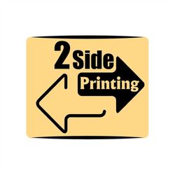 Two Side Printing, Back Side Printing, Upgrade Package