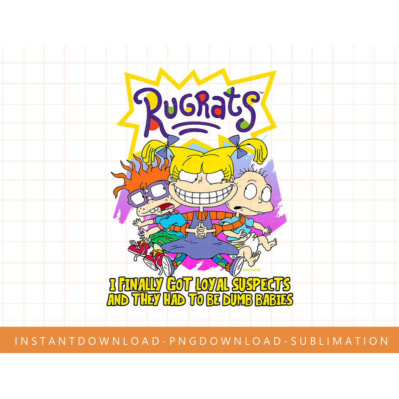 Mademark x Rugrats - Angelica - Loyal Suspects png, sublimate, digital print.jpg
