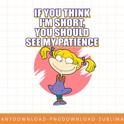 mademark x rugrats - angelica - patience png, sublimate, digital print