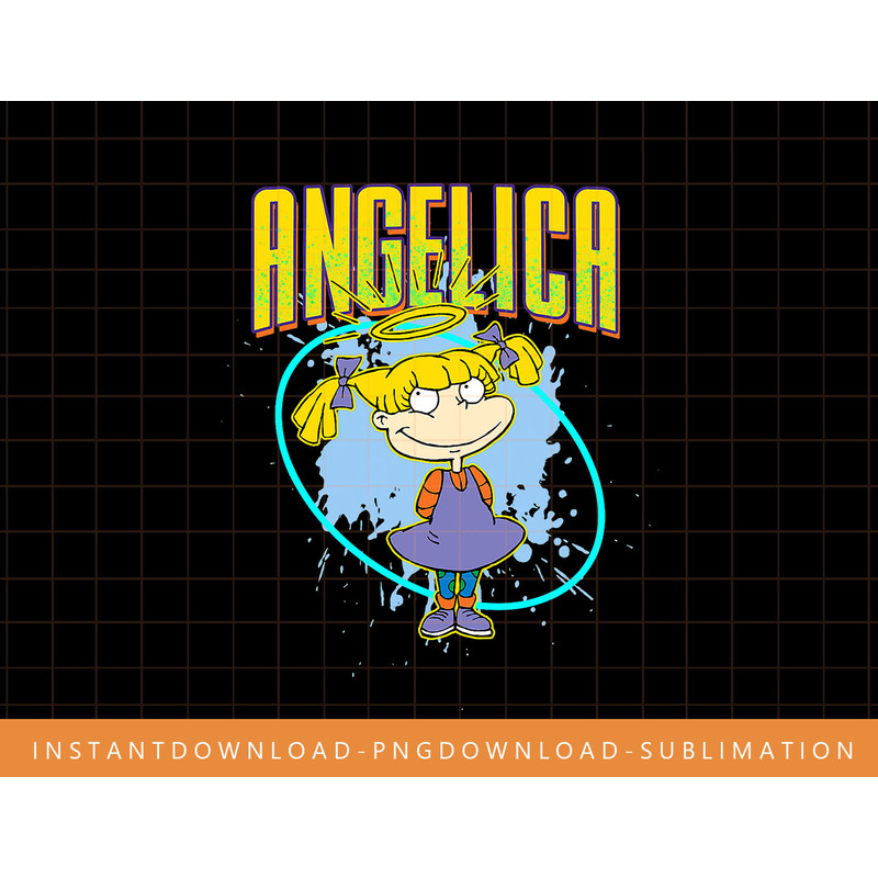 Mademark x Rugrats - Angelica Pickles png, sublimate, digital print.jpg