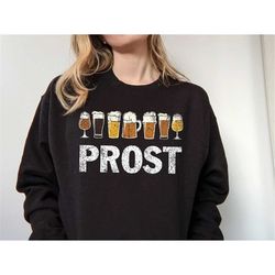 prost funny oktoberfest shirt, drinking shirt, funny beer shirt, beer festival shirt, beer drinking shirt, caft beer
