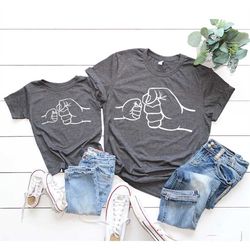 custom fathers day shirt, personalized gifts for dad, fathers day gift, matching dad and kids shirts, papa graphic tees,