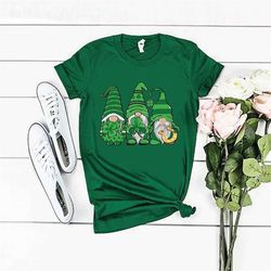 st patrick's day gnomes t-shirt, irish gnomes shirt, happy st. patricks day shirt, shamrock gnomes tee, lucky gnomes