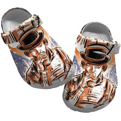 classic alex a clockwork orange clog shoes unisex, a clockwork orange crocs, movie crocs, movie clog shoes, alex crocs