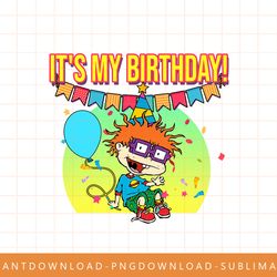 mademark x rugrats - it s my birthday - chuckie finster png, sublimate, digital print