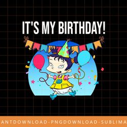 mademark x rugrats - it s my birthday - kimi finster png, sublimate, digital print