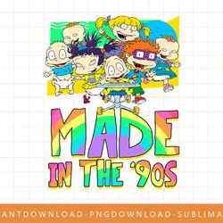 mademark x rugrats - made in the 90s - rainbow gradient png, sublimate, digital print