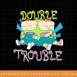 mademark x rugrats - phil & lil - double trouble png, sublimate, digital print