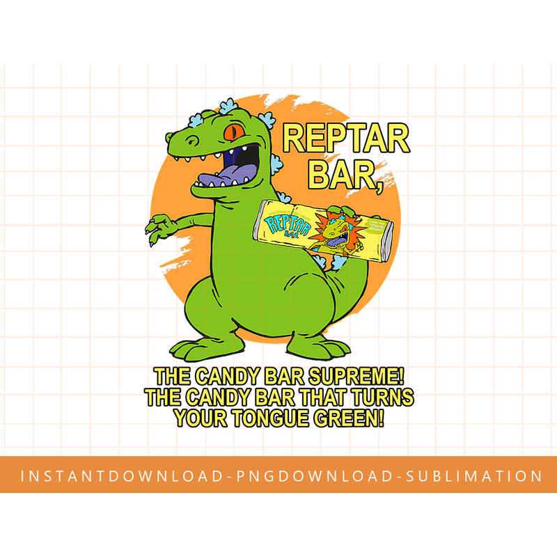 Mademark x Rugrats - Reptar Bar - Turns your Tongue Green png, sublimate, digital print.jpg