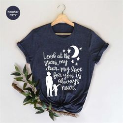 fathers day gifts, matching daddy and daughter graphic tees, gifts for dad, fathers day t-shirts, papa toddler tshirts,
