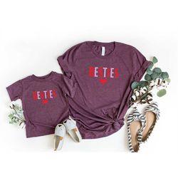 besties mommy and baby shirt, mother's day shirt, valentines day shirt, matching shirt and bodysuit gift