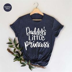fathers day gifts, daddys girl toddler shirt, matching dad and daughter t shirt, gift from daughter, gifts for papa, fat