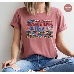 military shirt, gifts for dad, grandpa army t-shirt, patriotic gifts, american flag graphic tees, memorial day shirt, in