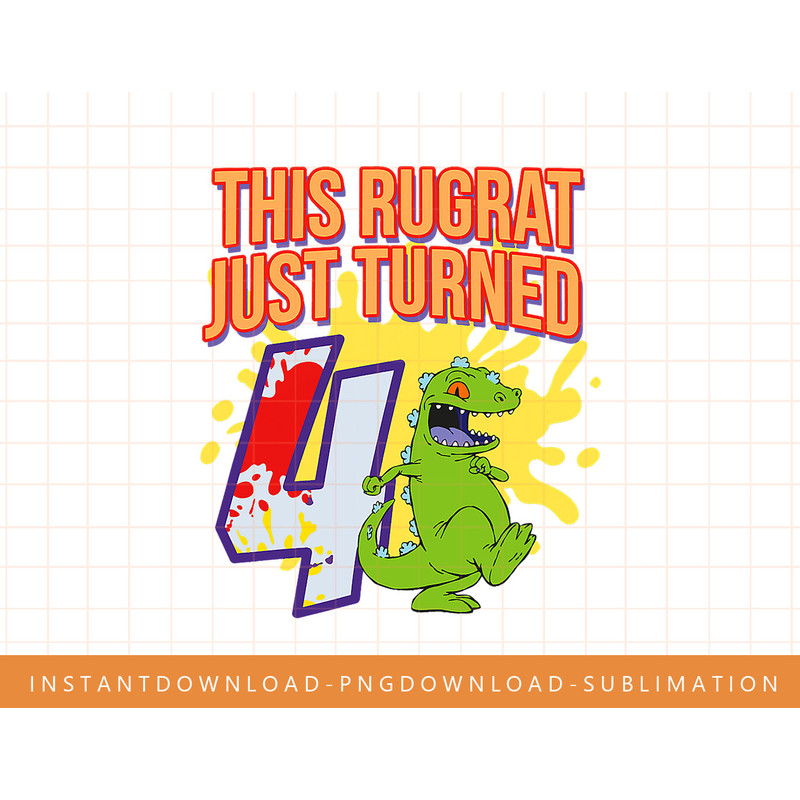 Mademark x Rugrats - This Rugrat Just Turned 4 - 4th Birthday Party copy.jpg