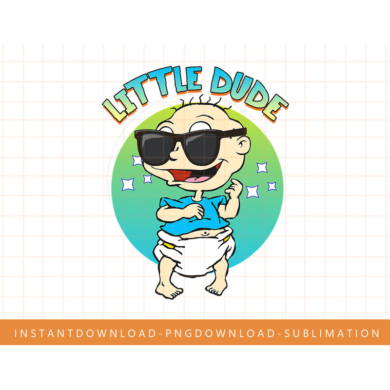 Mademark x Rugrats - Tommy Pickles - Little Dude png, sublimate, digital print.jpg
