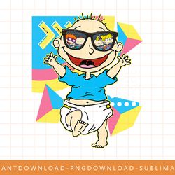 mademark x rugrats - tommy pickles - sunglasses reflection png, sublimate, digital print