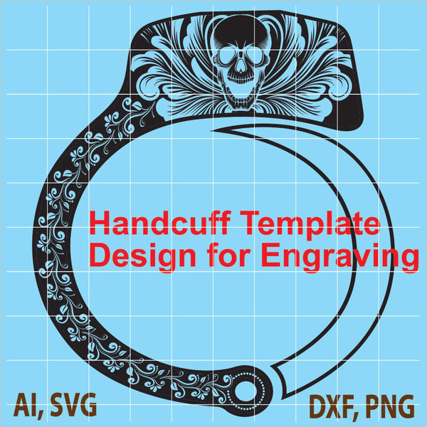 Handcuff Template Design Vector File Inspire Uplift