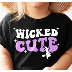 wicked cute svg png, little witch svg, witchy mini svg, halloween girls svg, halloween svg, spooky kids svg, witchy svg,