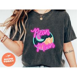 country music shirt, gift for her, womens girls country shirt, country lyrics shirt, neon moon t-shirts, music festival